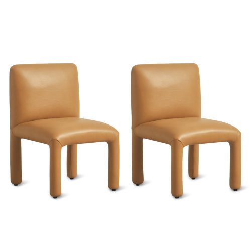 Another Round Dining Chair (Set Of Two), Camel - Sundays CompanyDNC - HO - 002 - 014