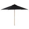 Capri Outdoor Umbrella, Black Sand - Sundays CompanyOUT - YB - 003 - 002